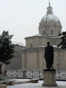 Cesare innevato