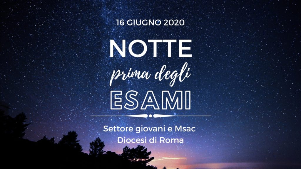 Notte prima degli esami